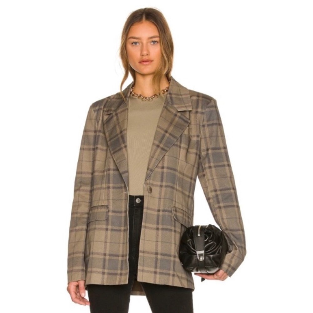 Weworewhat plaid blazer